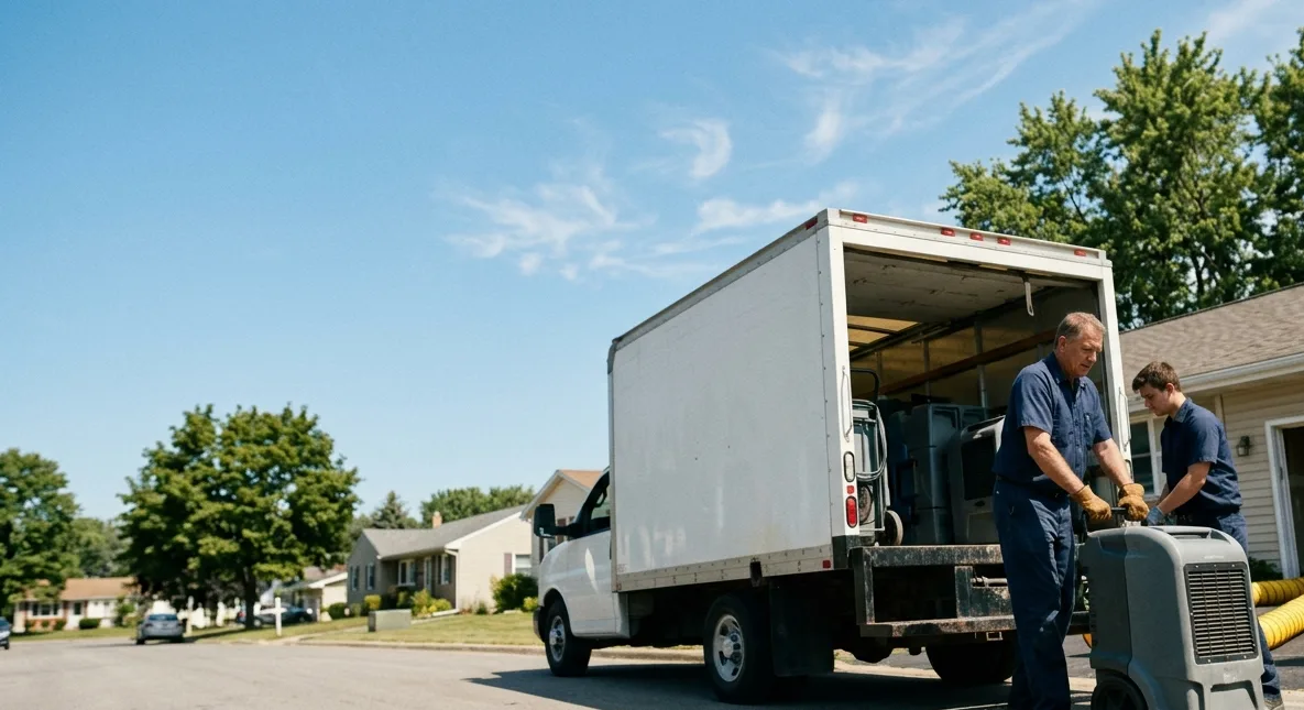 Water Damage Cleanup in Crestline, OH near me